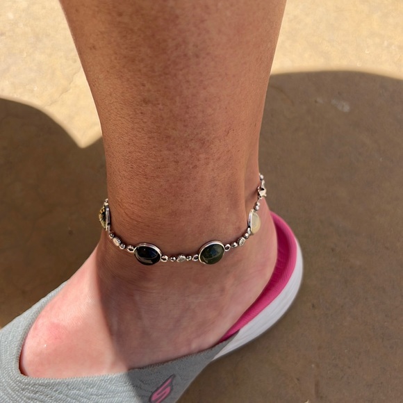 22193 Multi-color Chalkra Anklet - Picture 3 of 9